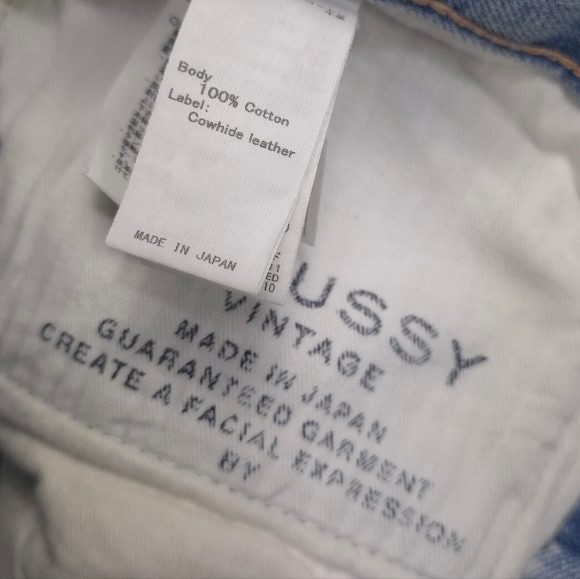 Moussy Vintage May Tapered Jeans Distressed Light Blue Streetwear Casual - Picture 9 of 11